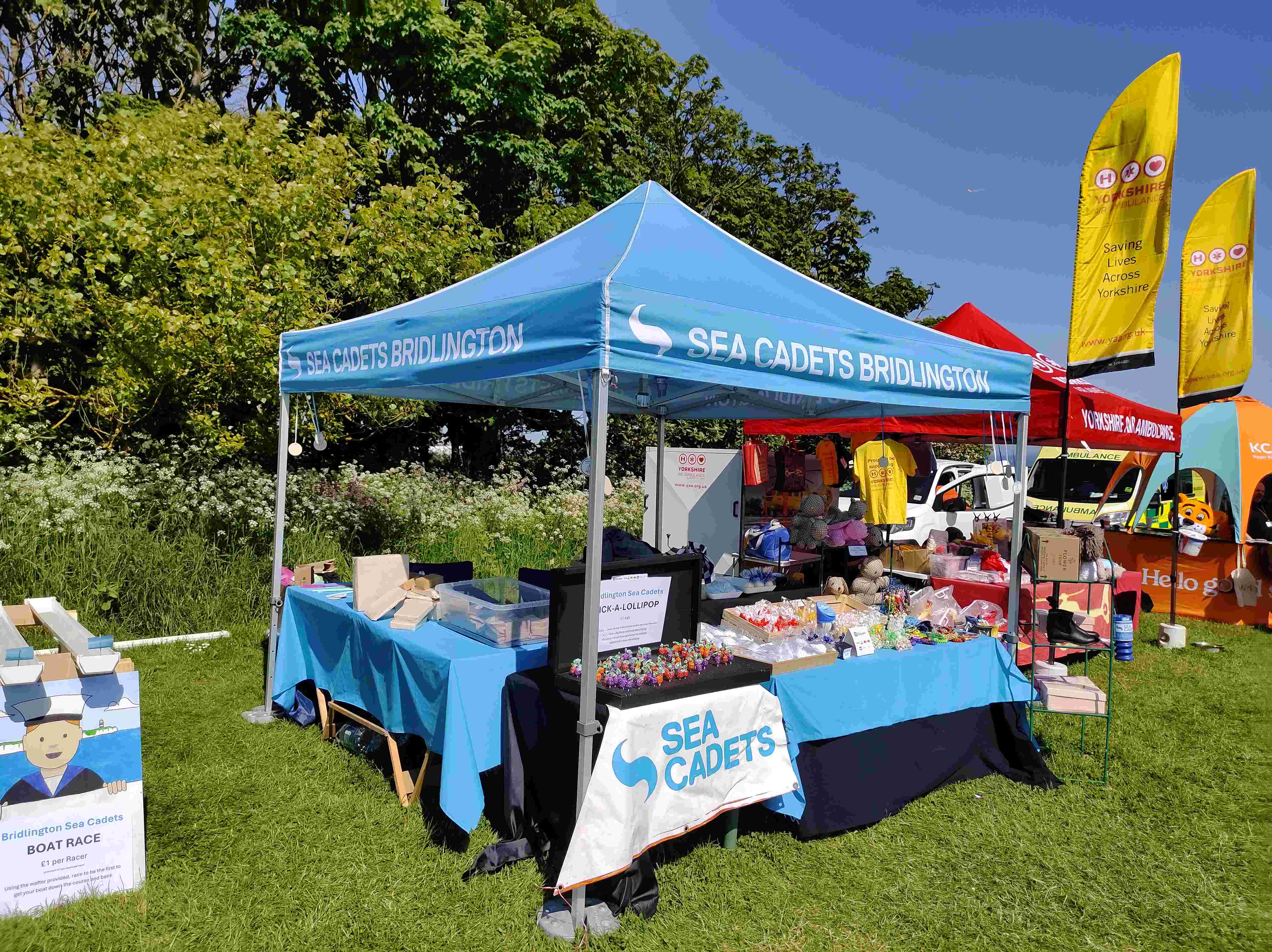 Photo of the Stall at the Kite Festival in 2024